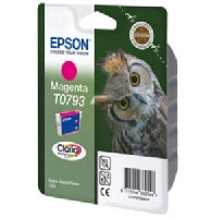 Epson T0793 Magenta Ink Cartridge (Owl) (C13T07934010)